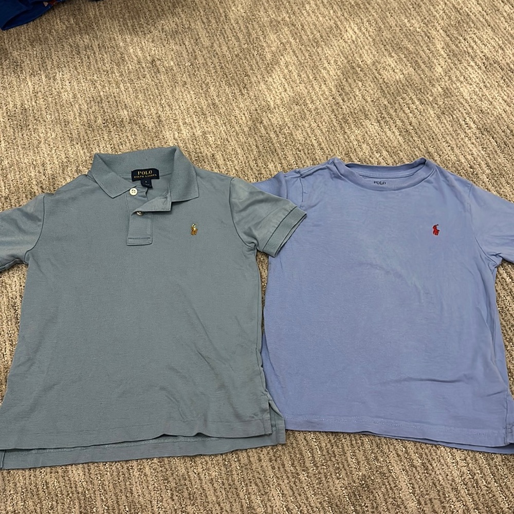 Two Polo Ralph Lauren Boys Tops